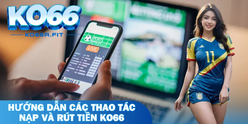 Hướng dẫn các thao tác nạp và rút tiền KO66